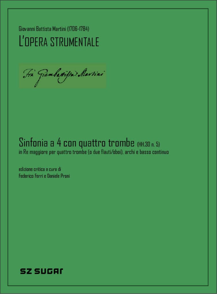 Sinfonia A Quattro Con Quattro Trombe (Hh.30 N. 5)